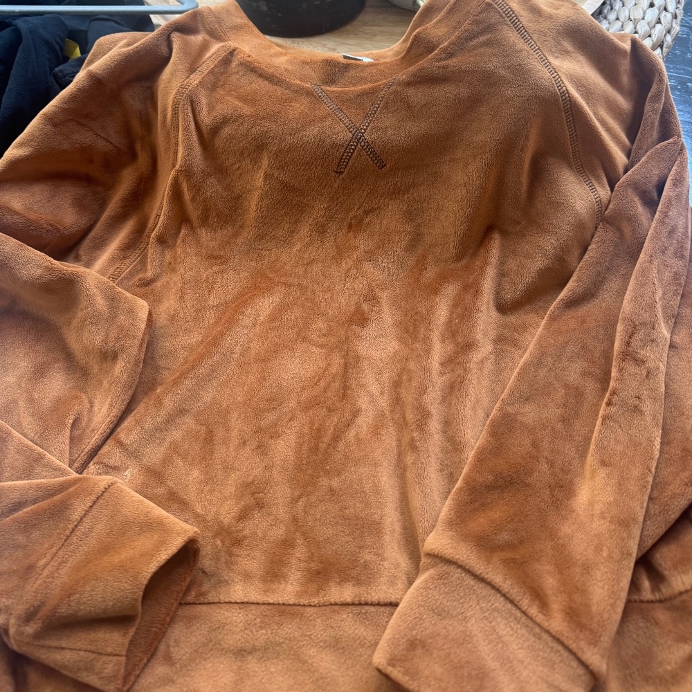 Allison joy XS copper long sleeve velvet